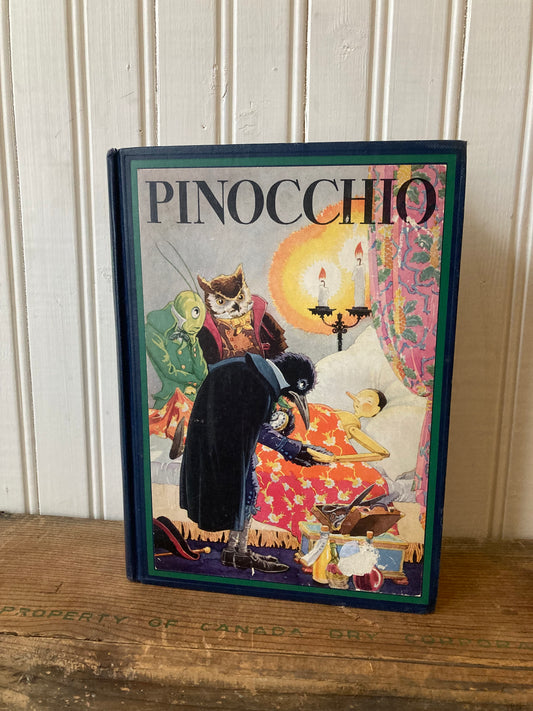 Vintage The Adventures of Pinocchio by C. Collodi illustrated by Maud and Miska Petersham