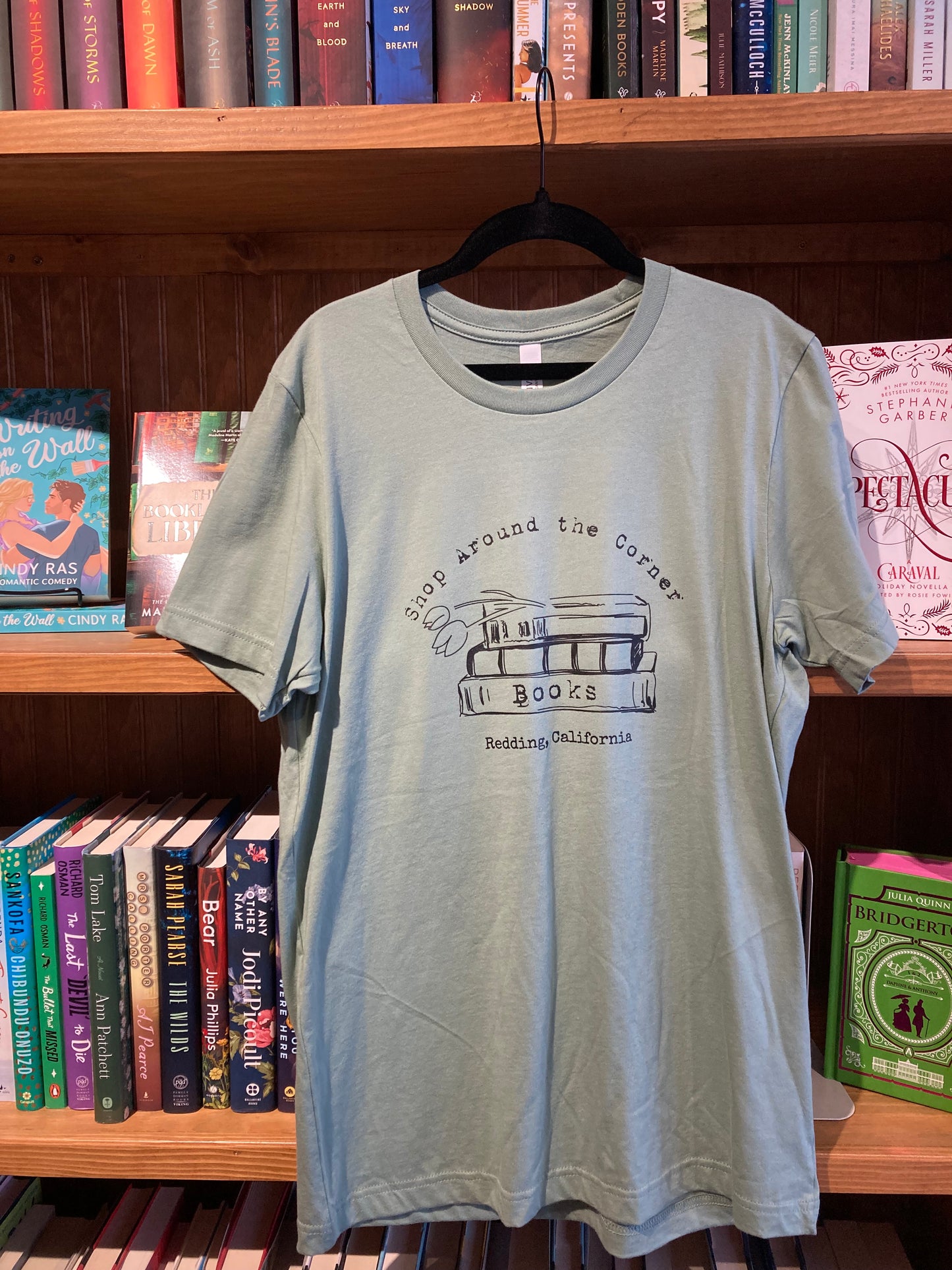 Shop Around the Corner Books Redding T-shirt