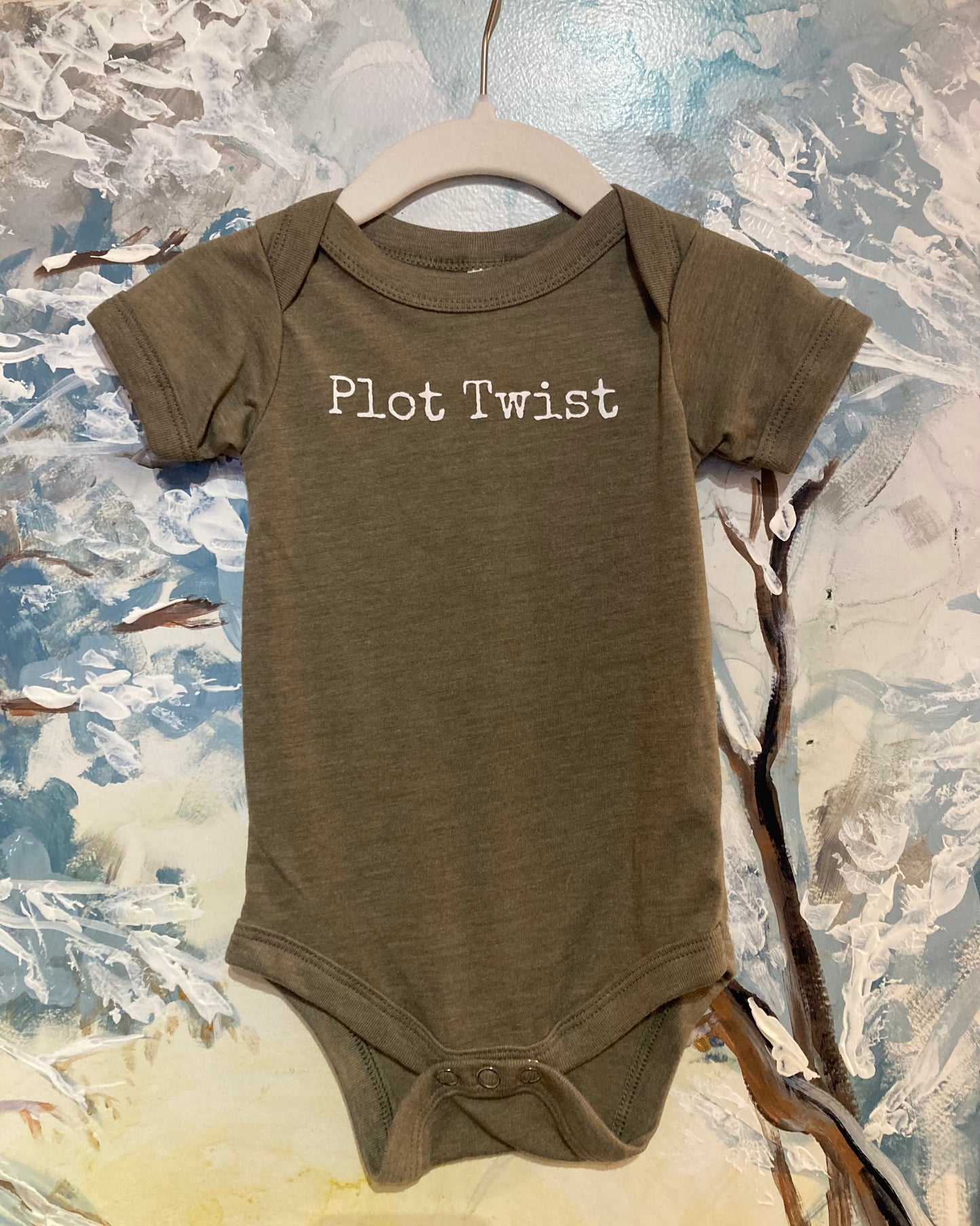 Plot Twist Onesie