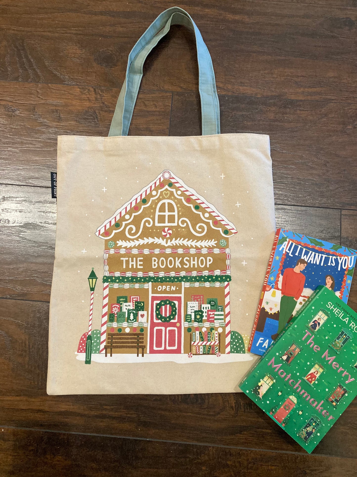 Gingerbread Bookshop Tote