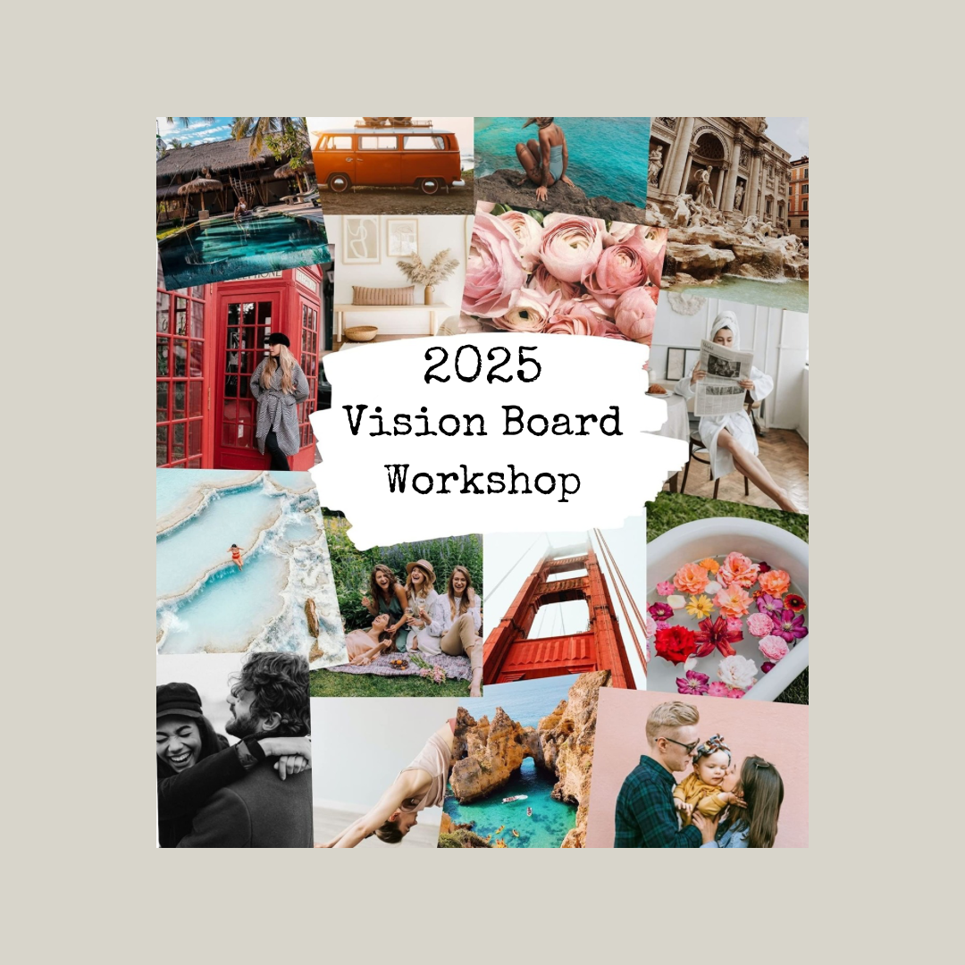 2025 Vision Board Workshop on January 9, 2025